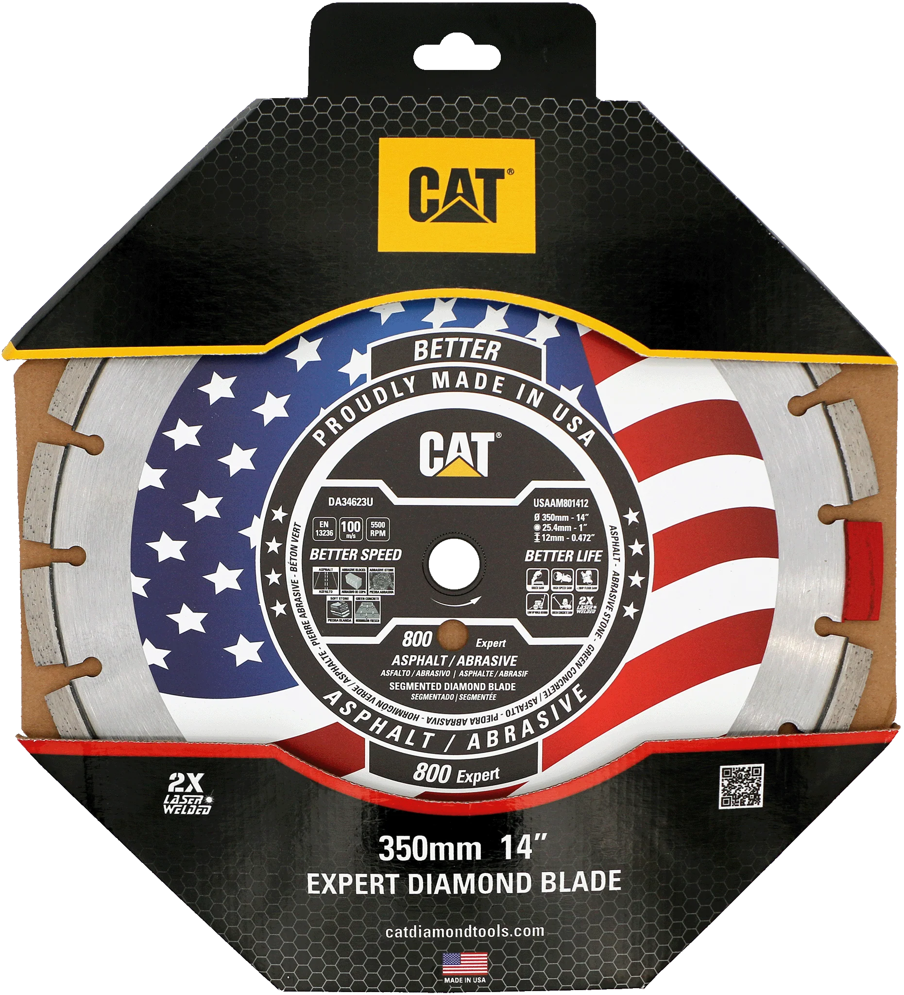 Cat® 800 Expert tillverkad i USA släntmaterial