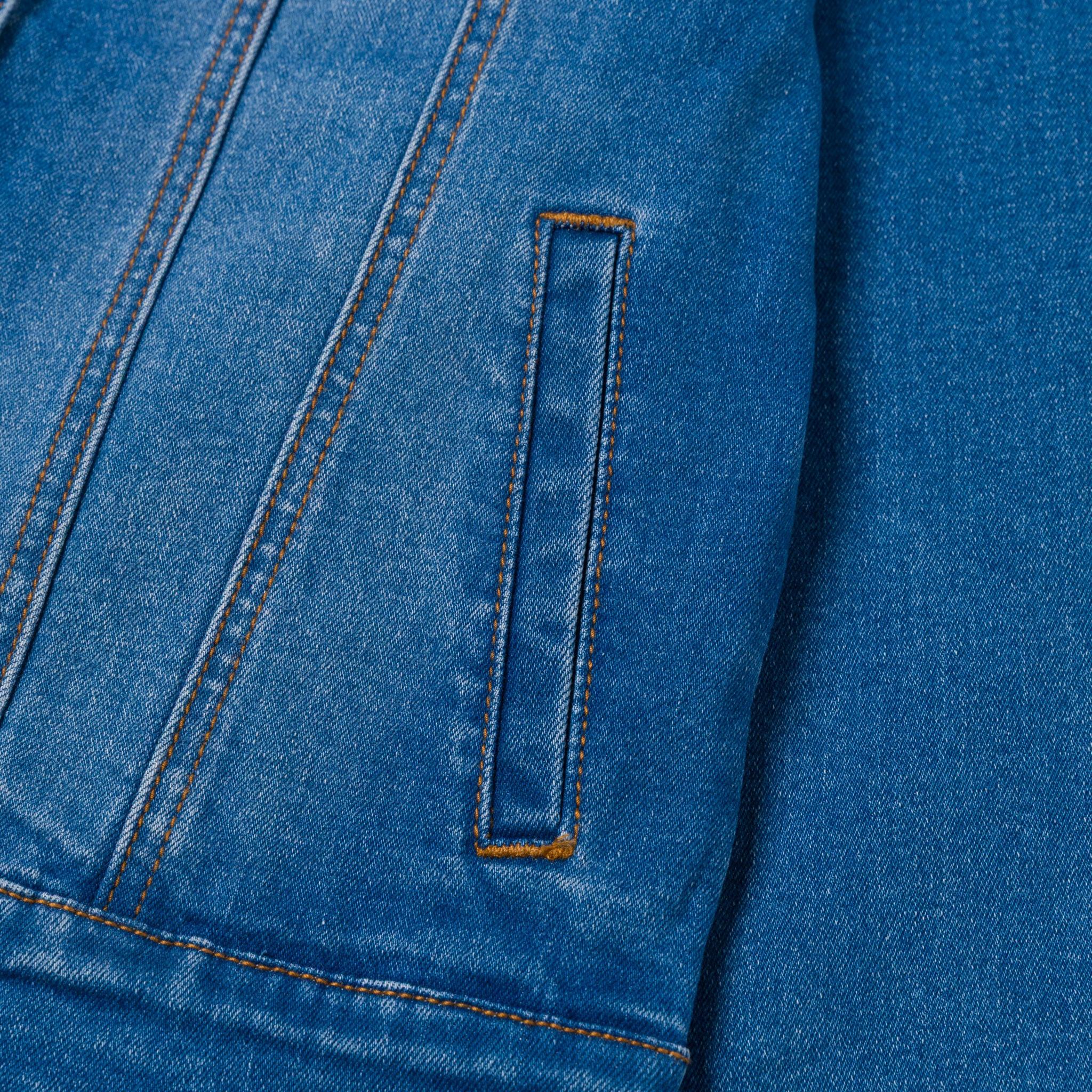 Damas grundläggande denimjacka