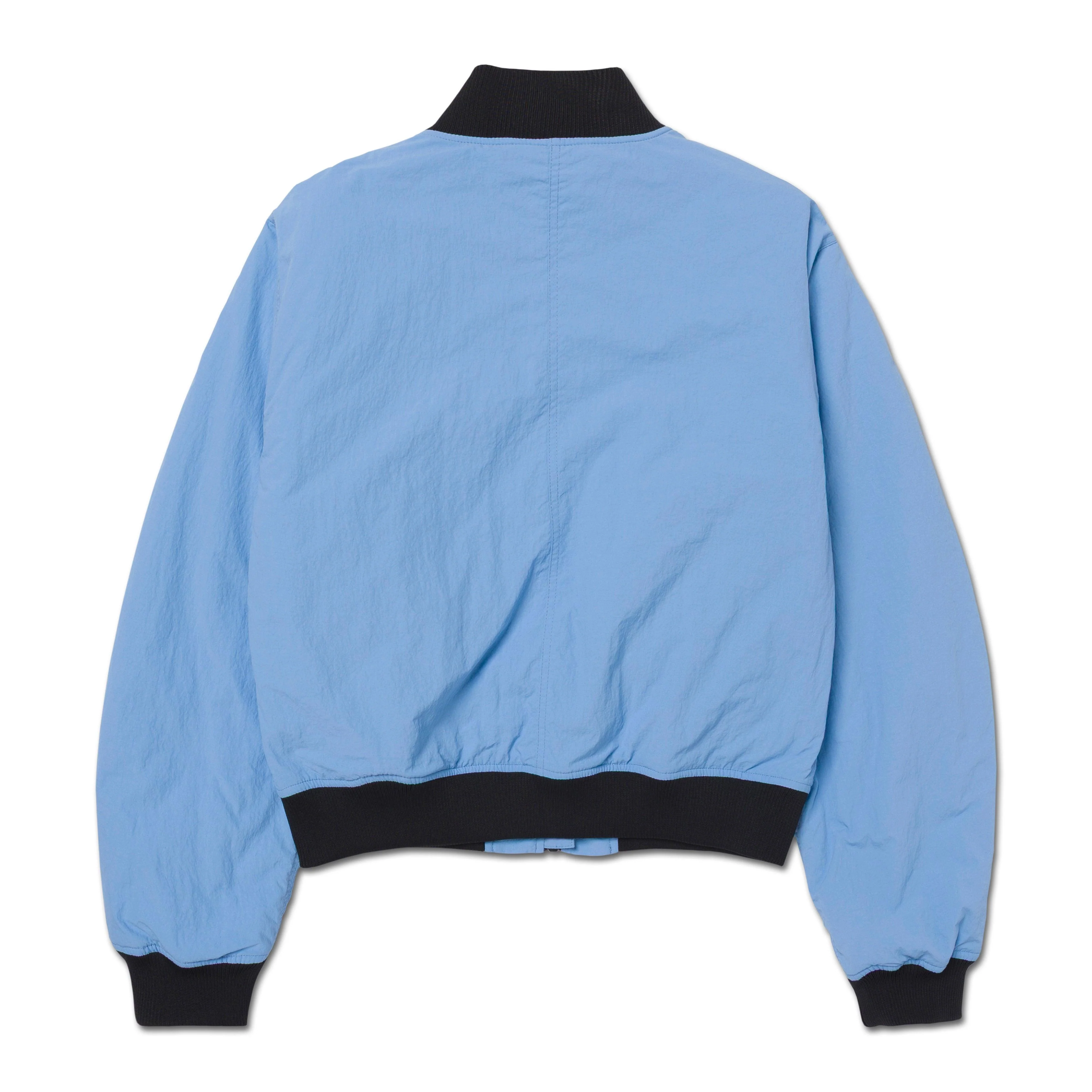 Damkostym i nylon bomber