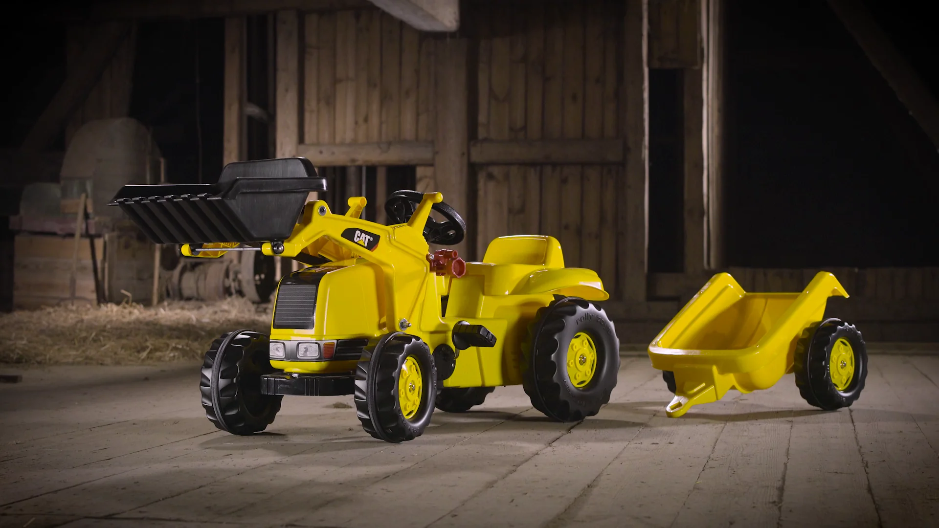 Cat® Kör-och-dragskärm med trailervagn