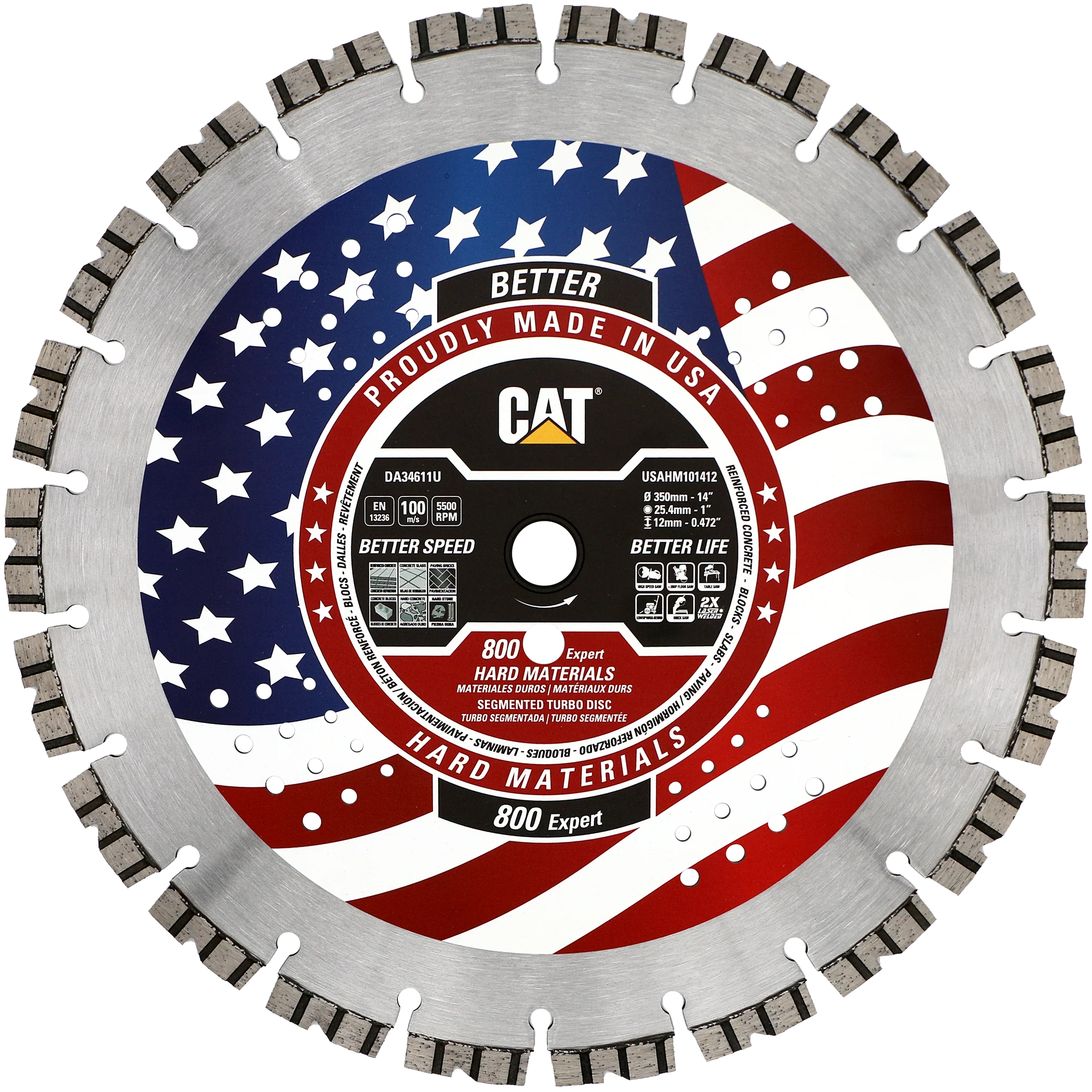 Cat® 800 Expert Made in USA Hårdmaterial