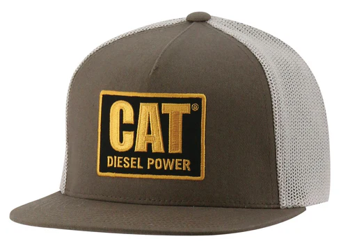 Diesel Power Flat Bill Cap Mörk jord