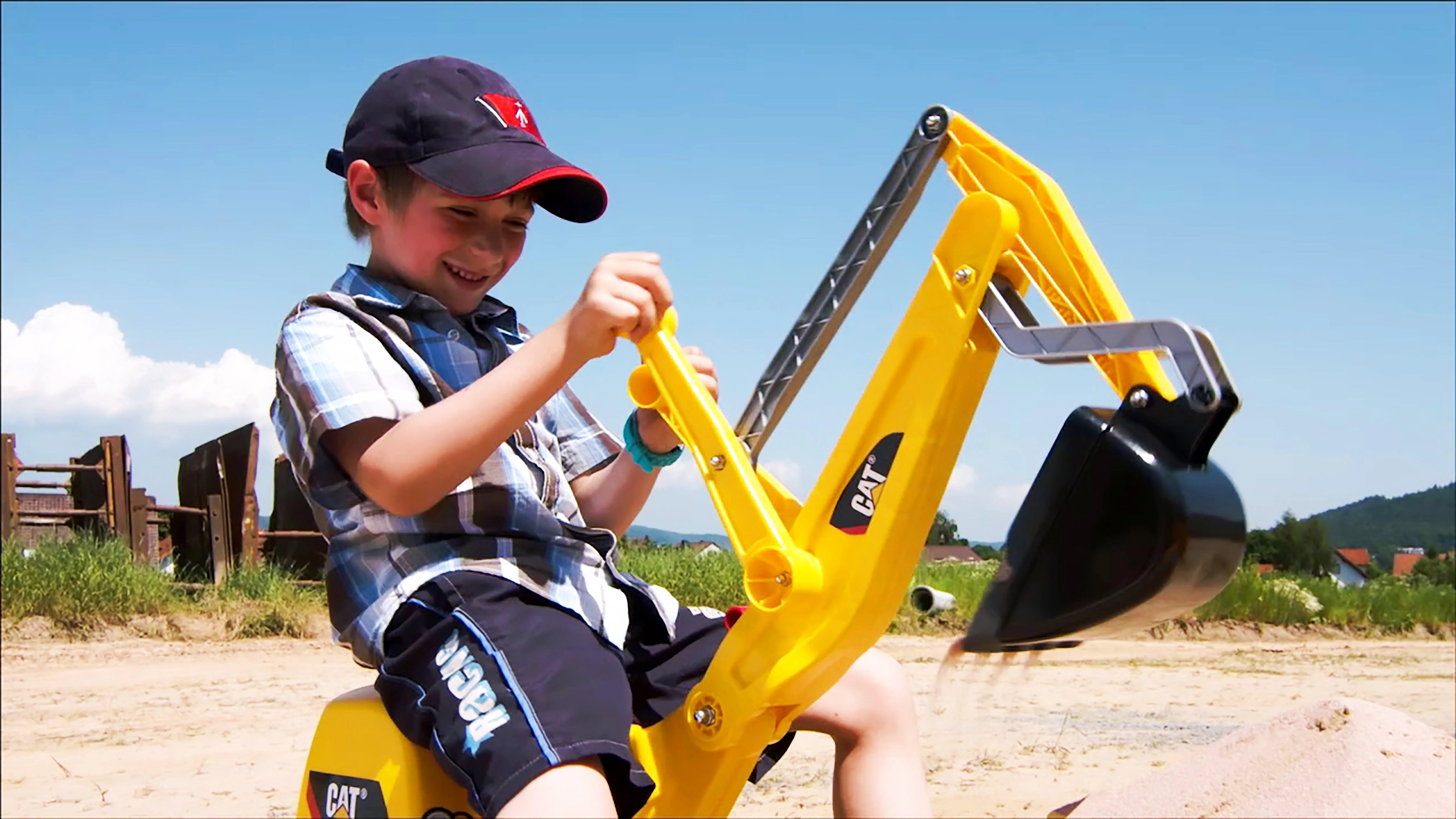 Cat® Ride-On Digger