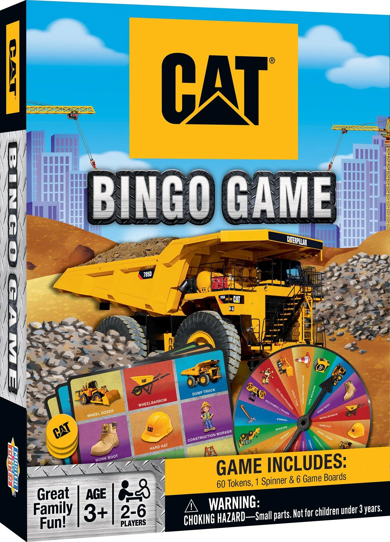 Caterpillar Bingo-spel