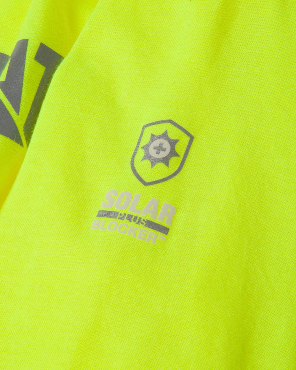 Damsk hi-vis UPF-hudad banner långärms T-shirt