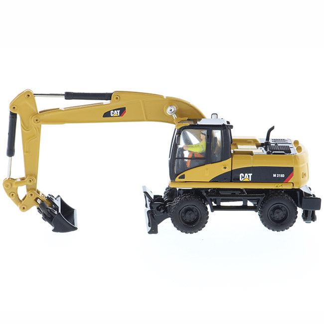 1:87 HO M318D Hjulburen grävmask