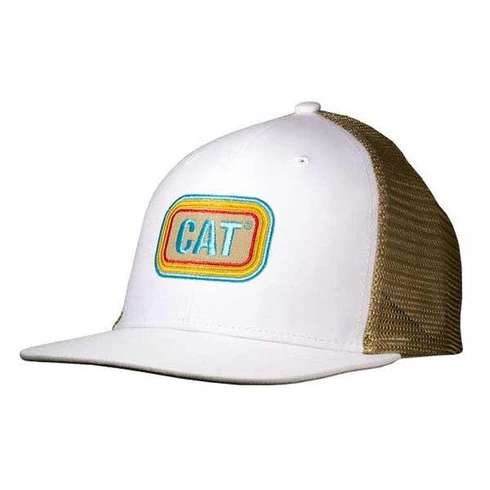 Retro Cat®-logotyp med bruna nät