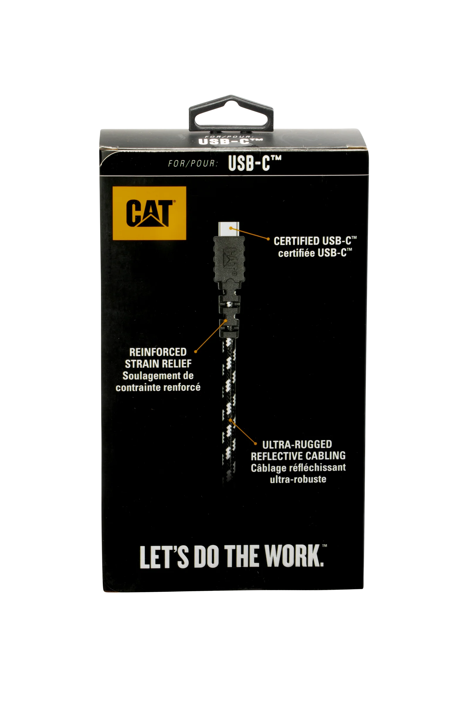 CAT® certifierad USB-C till USB-C Power Delivery