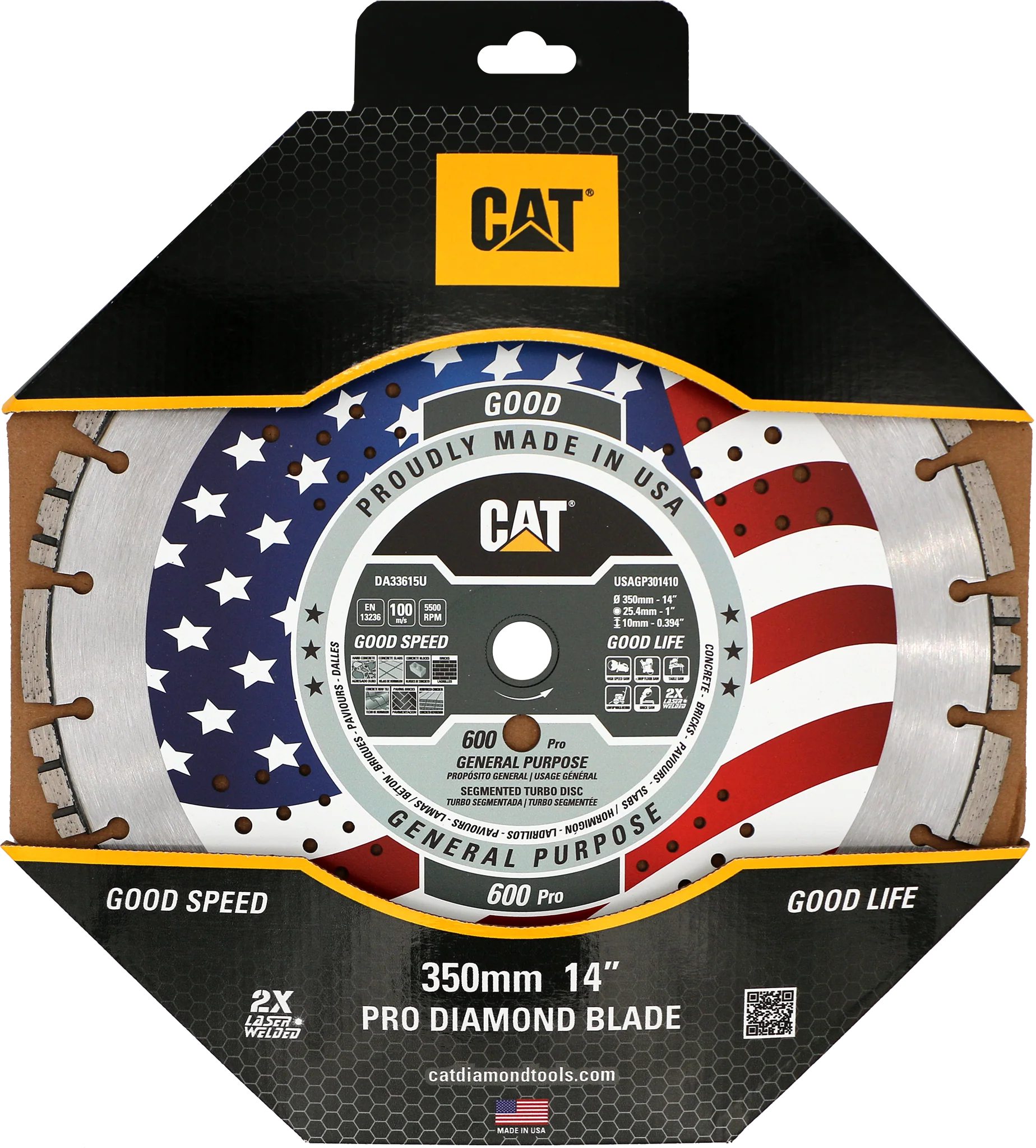 Cat® 600 Pro tillverkad i USA Allmännyttig