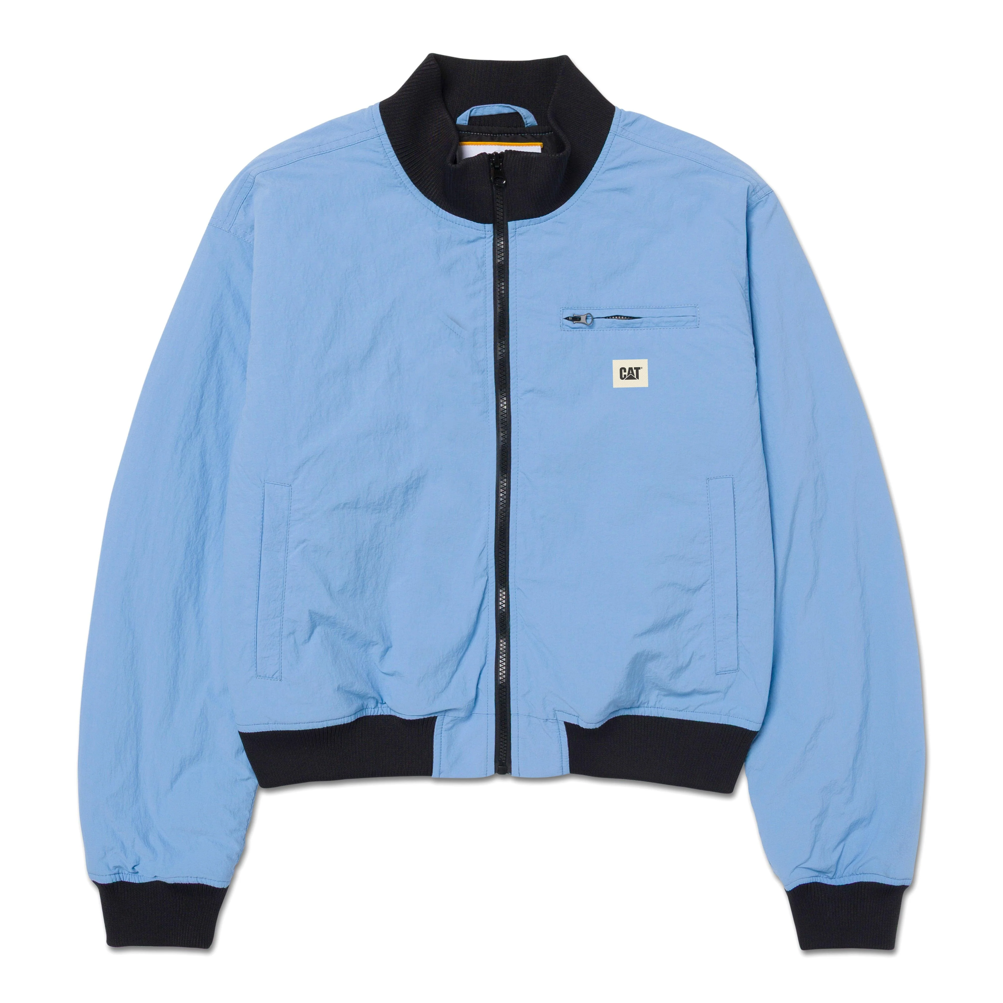 Damkostym i nylon bomber