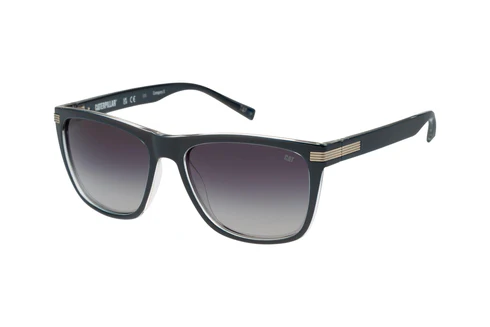 Monoblock solglas Gloss Navy med rökgradlins