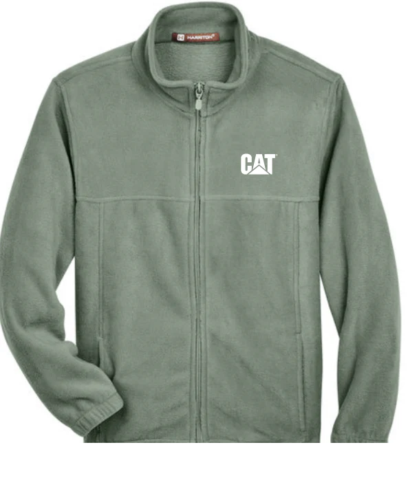 Ungdoms full zip fleece-tröja