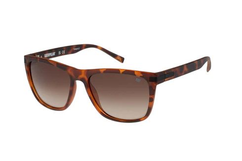 Monoblock solglas matt tort med bruna gradlins