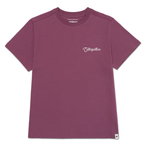 Damsk Western Script T-shirt