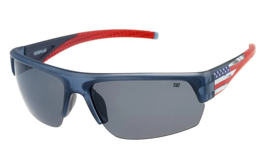 Americana-solglasögon Navy Crystal med röklinser