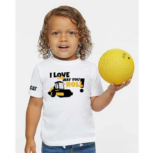 Lilla kärleken till hur du rullar T-shirt